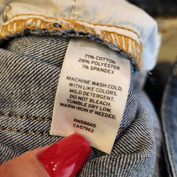 ABOUND Flare Leg Blue Jeans 30" Waist (4917) - Picture 5 of 6